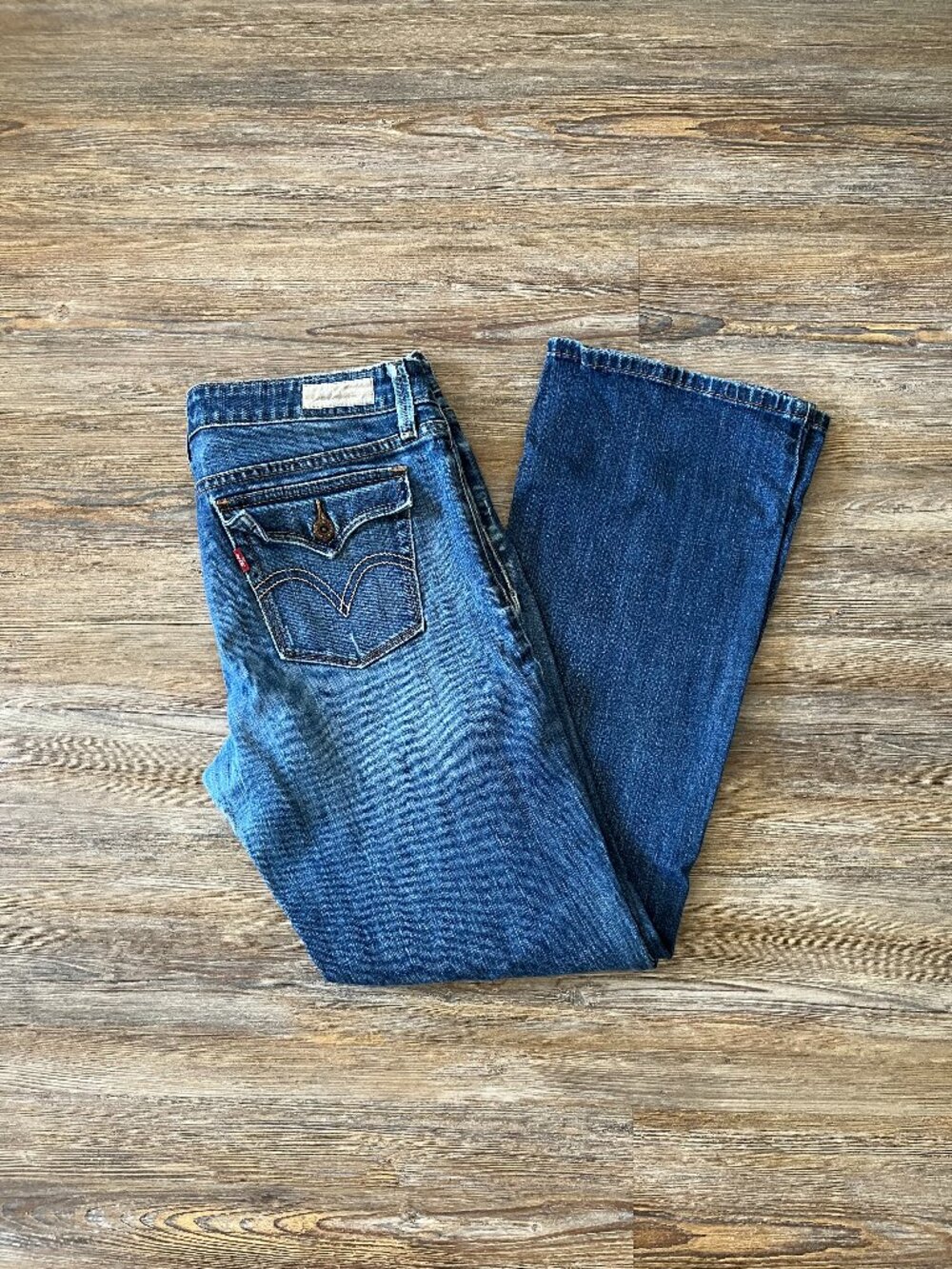 Levi's 545 Bootcut Jeans - Women's Size 34x31 -Low Rise Waist-Cotton Blend